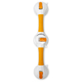 McKesson Rotating Suction-Cup Grab Bar, White/Yellow Plastic McKesson