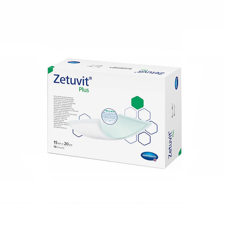 Zetuvit® Plus Sterile Superabsorbent Dressing, 6 x 8 Inch Zetuvit® Plus