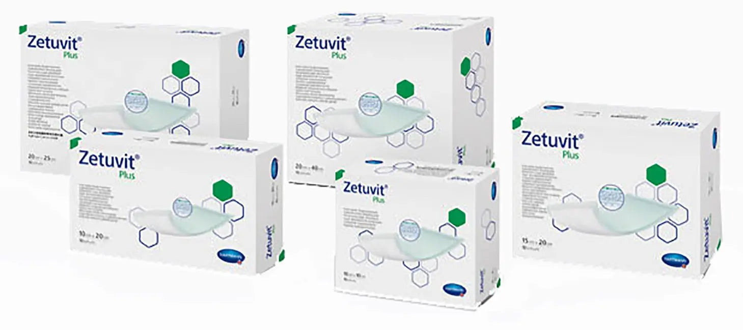 Zetuvit® Plus Sterile Superabsorbent Dressing, 6 x 8 Inch Zetuvit® Plus