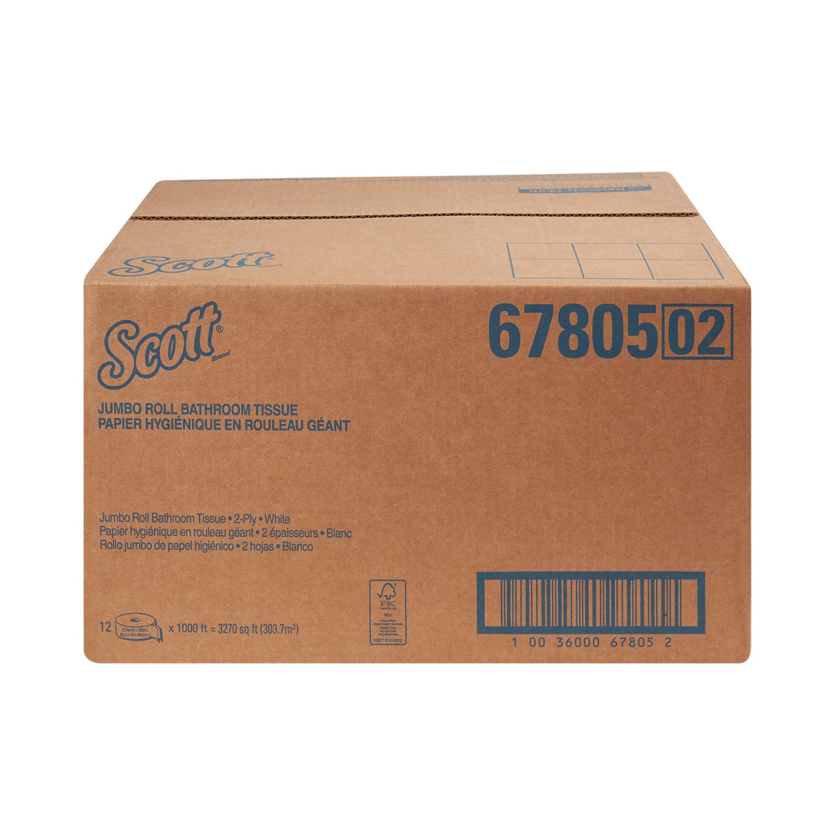 Scott® Essential Jumbo Roll Toilet Paper Scott® Essential 100% Recycled Fiber JRT