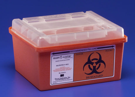 CONTAINER, SHARPS RED GL RIG (32/CS)