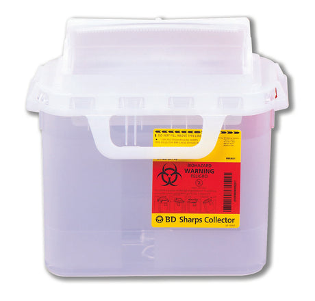 CONTAINER, SHARPS PEARL 5.4QT SIDE (20/CS)