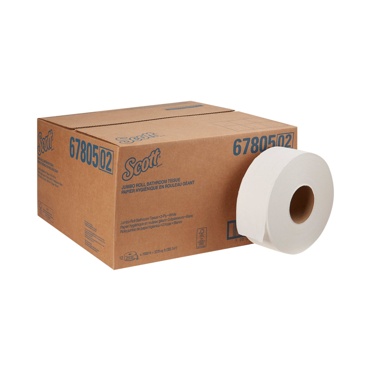 Scott® Essential Jumbo Roll Toilet Paper Scott® Essential 100% Recycled Fiber JRT