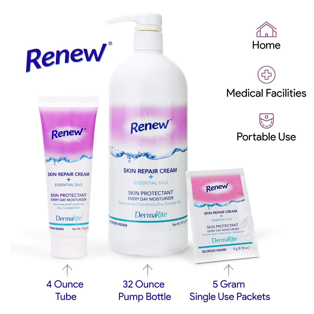 Renew™ Moisturizer 5 Gram Individual Packet Renew™ Skin Repair