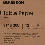 PAPER, TABLE SMTH ECON WHT 21"X200' (12RL/CS)