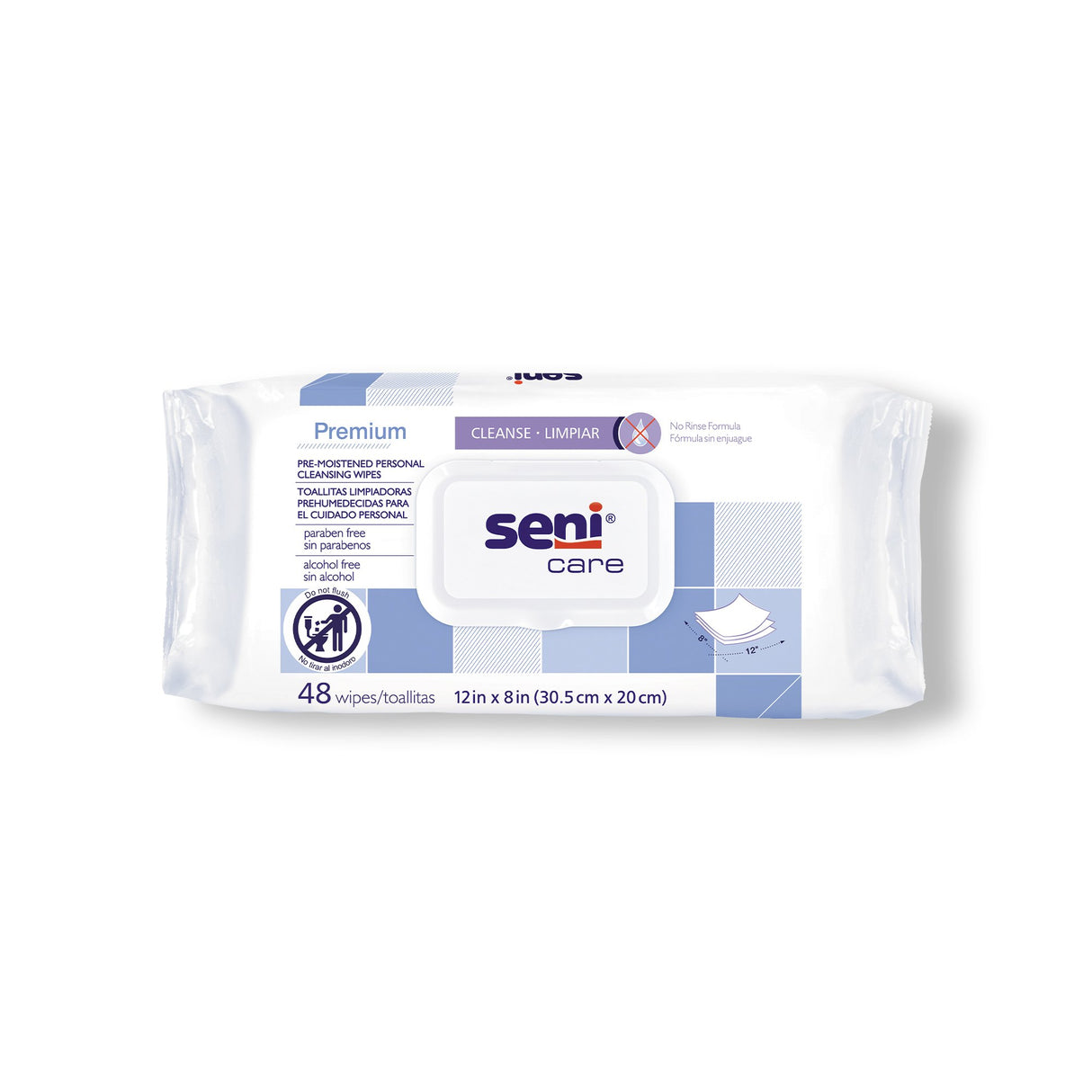 Seni® Care Delicate Cleansing Wipes, 48 ct. Seni® Care