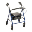 drive™ Steel Rollator with 6 Inch Wheels, Blue - getMovility