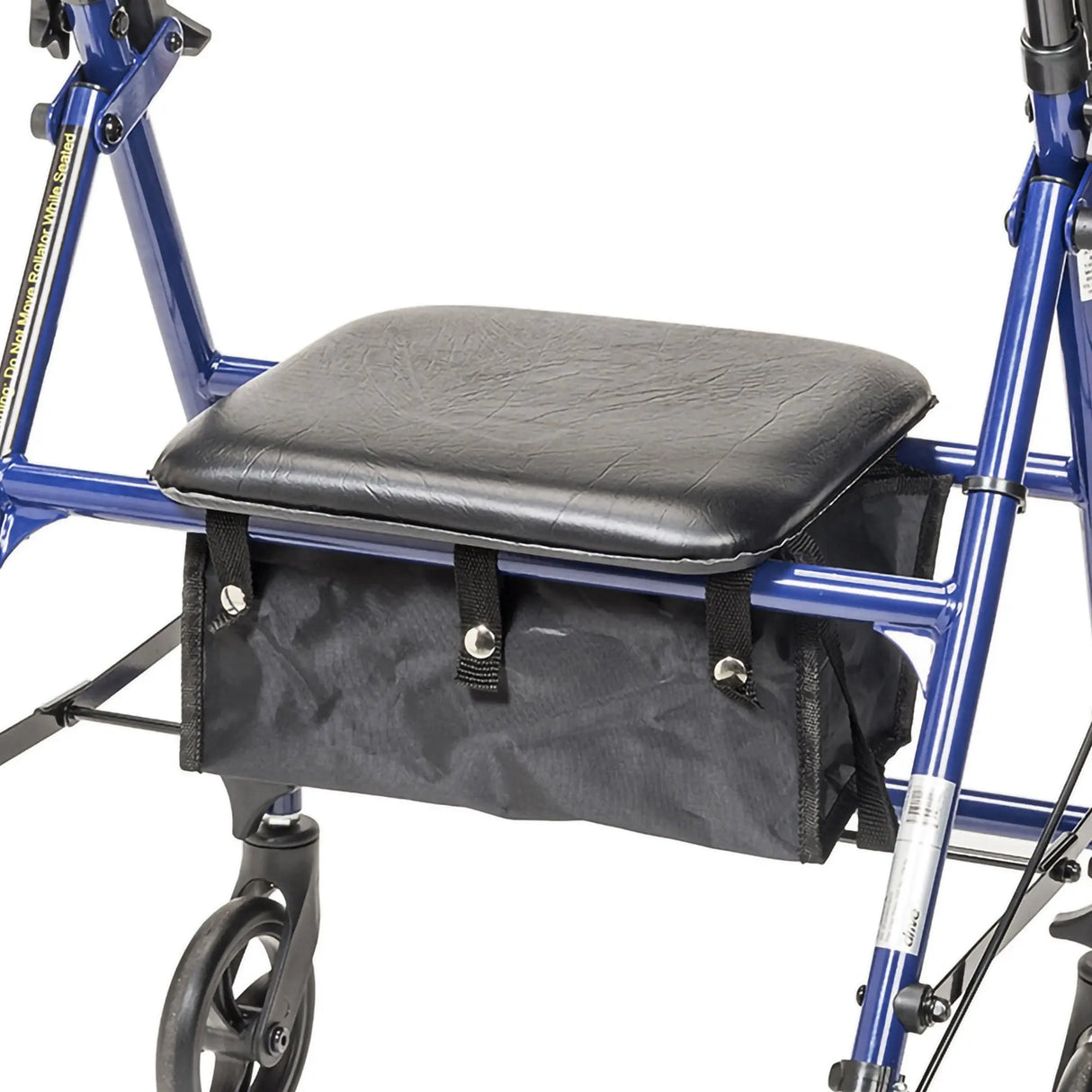 drive™ Steel Rollator with 6 Inch Wheels, Blue - getMovility