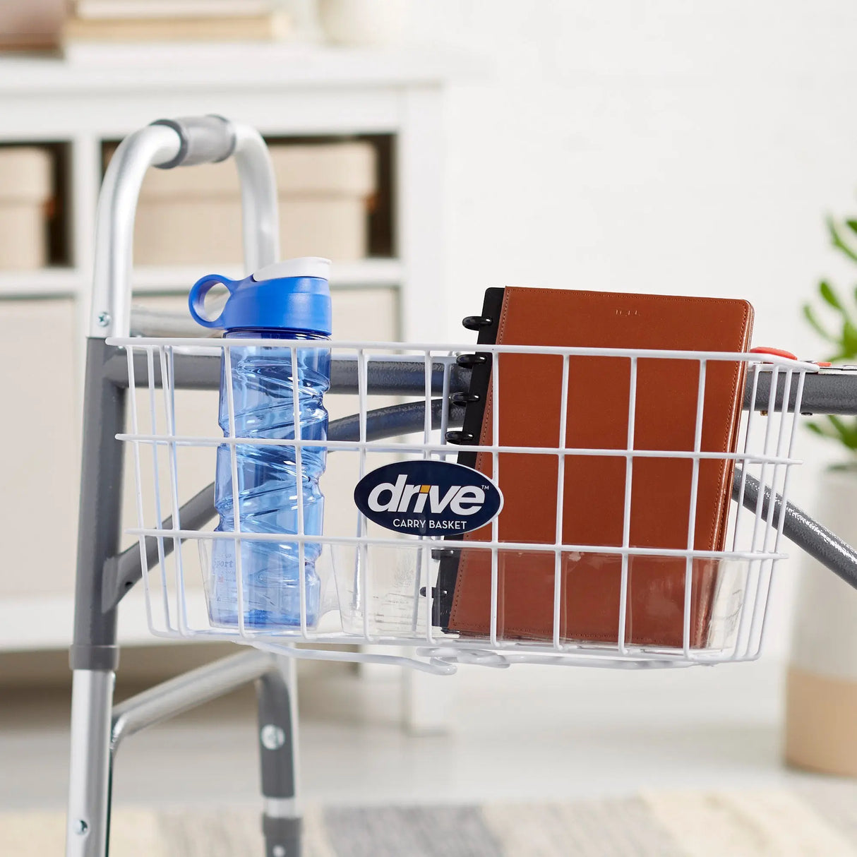 drive™ Walker Basket, Aluminum, Plastic Insert Included drive™