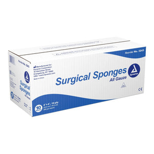 dynarex® Gauze Sponge, 4 x 4 Inch, 12-Ply Dynarex®