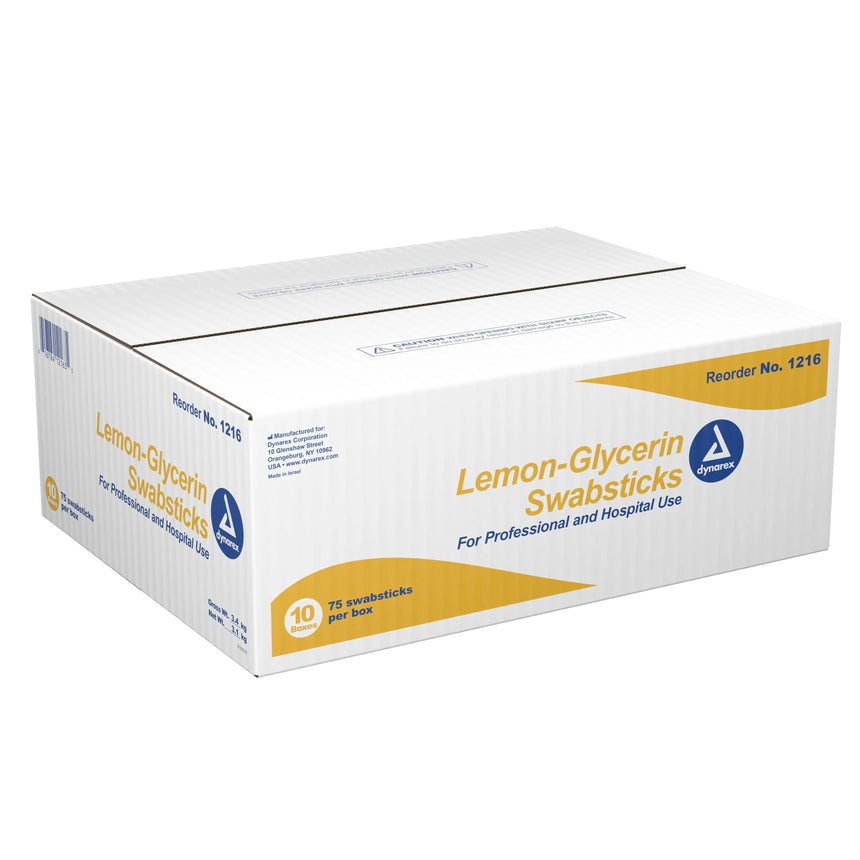 dynarex® Lemon-Glycerin Oral Swabsticks Dynarex®