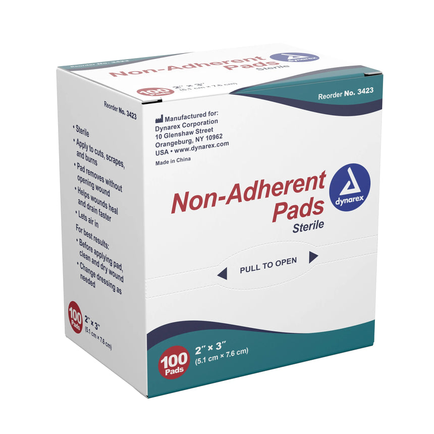 dynarex® Non-Adherent Dressing, 2 x 3 Inch Dynarex®
