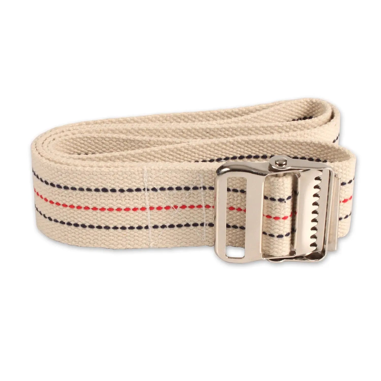 dynarex® Pinstripe Gait Belt with Metal Buckle, 60-Inch Length dynarex®