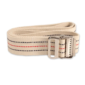 dynarex® Pinstripe Gait Belt with Metal Buckle, 60-Inch Length dynarex®