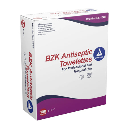 dynarex® Scented BZK Antiseptic Towelettes, Individual Packet - getMovility