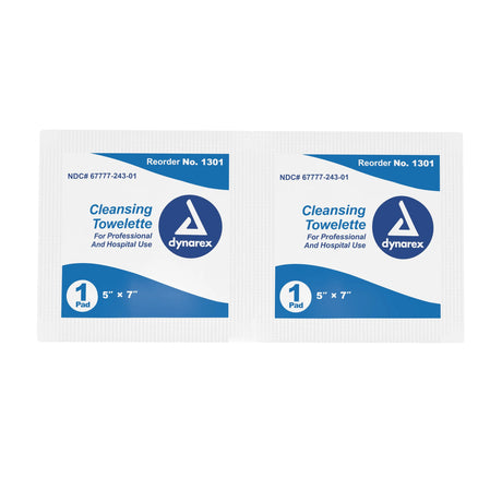 dynarex® Scented Cleansing Towelettes, Individual Packets - getMovility