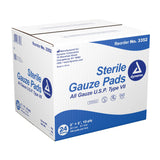 dynarex® Sterile Gauze Sponge, 2 x 2 Inch, 12-Ply Dynarex®