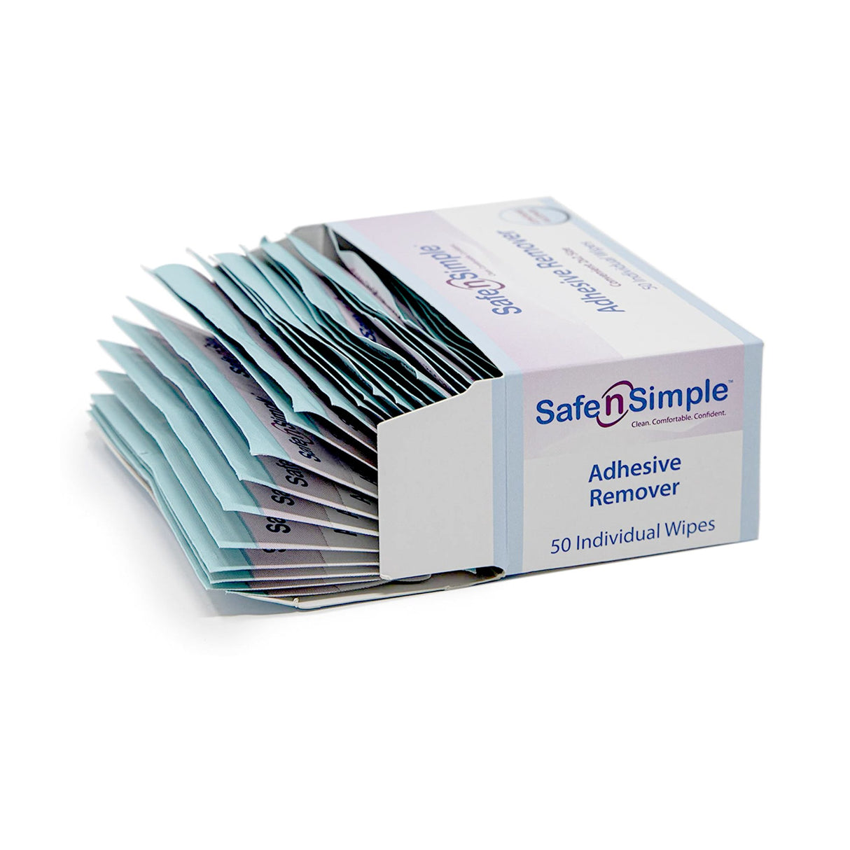 Safe N Simple™ Adhesive Remover, 5 x 7 Inch Wipe Safe n Simple™