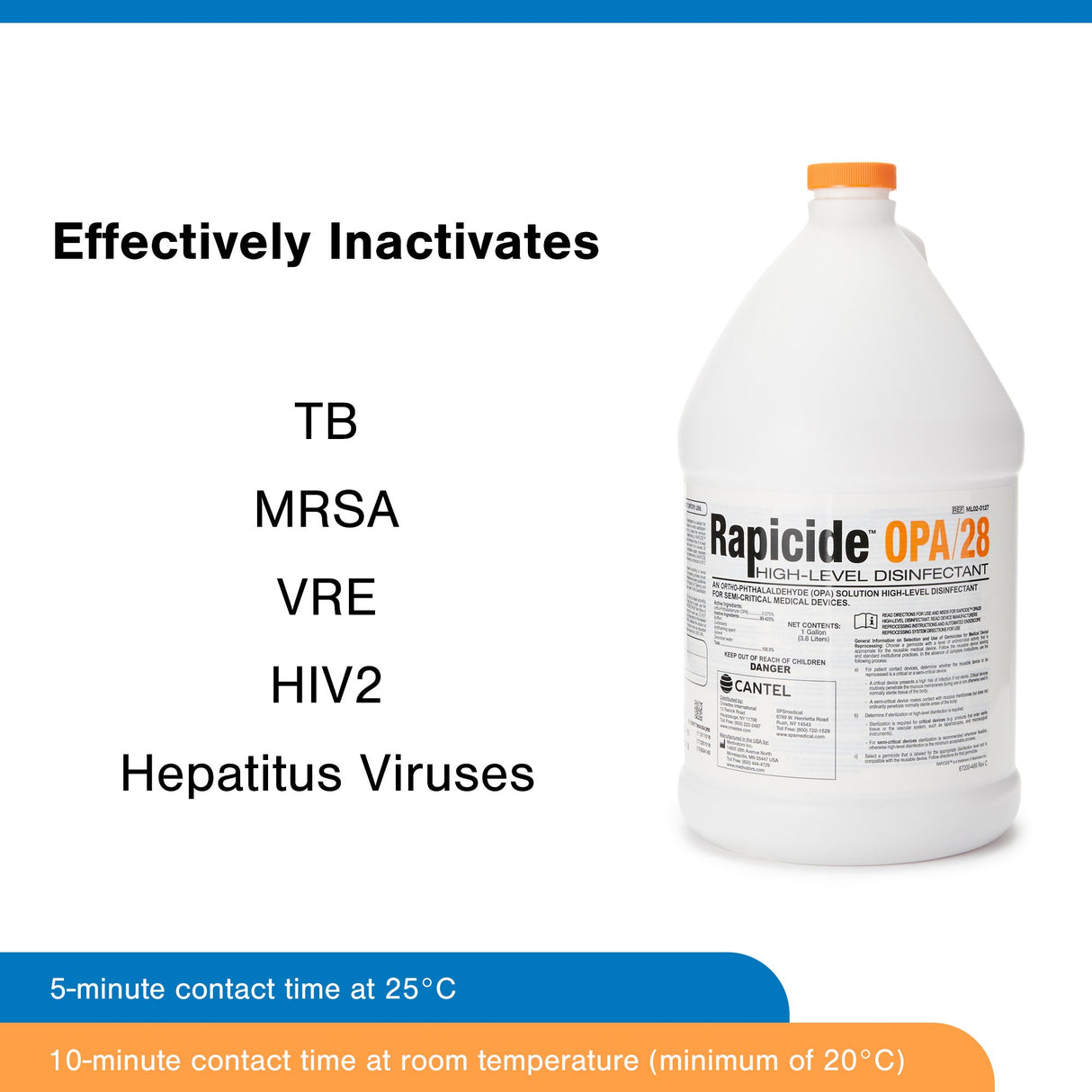 Rapicide® OPA/28 High Level Disinfectant Rapicide™ OPA/28