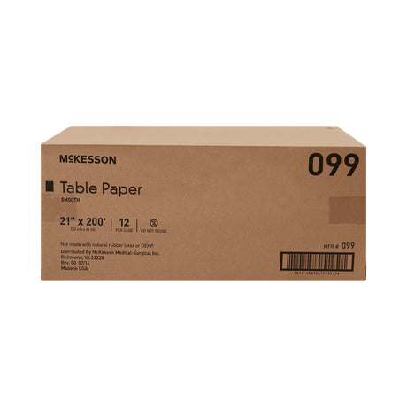 PAPER, TABLE SMTH ECON WHT 21"X200' (12RL/CS)