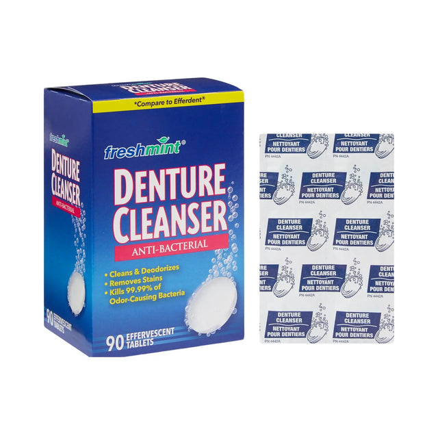 freshmint® Denture Cleanser Anti-Bacterial Tablets Freshmint®