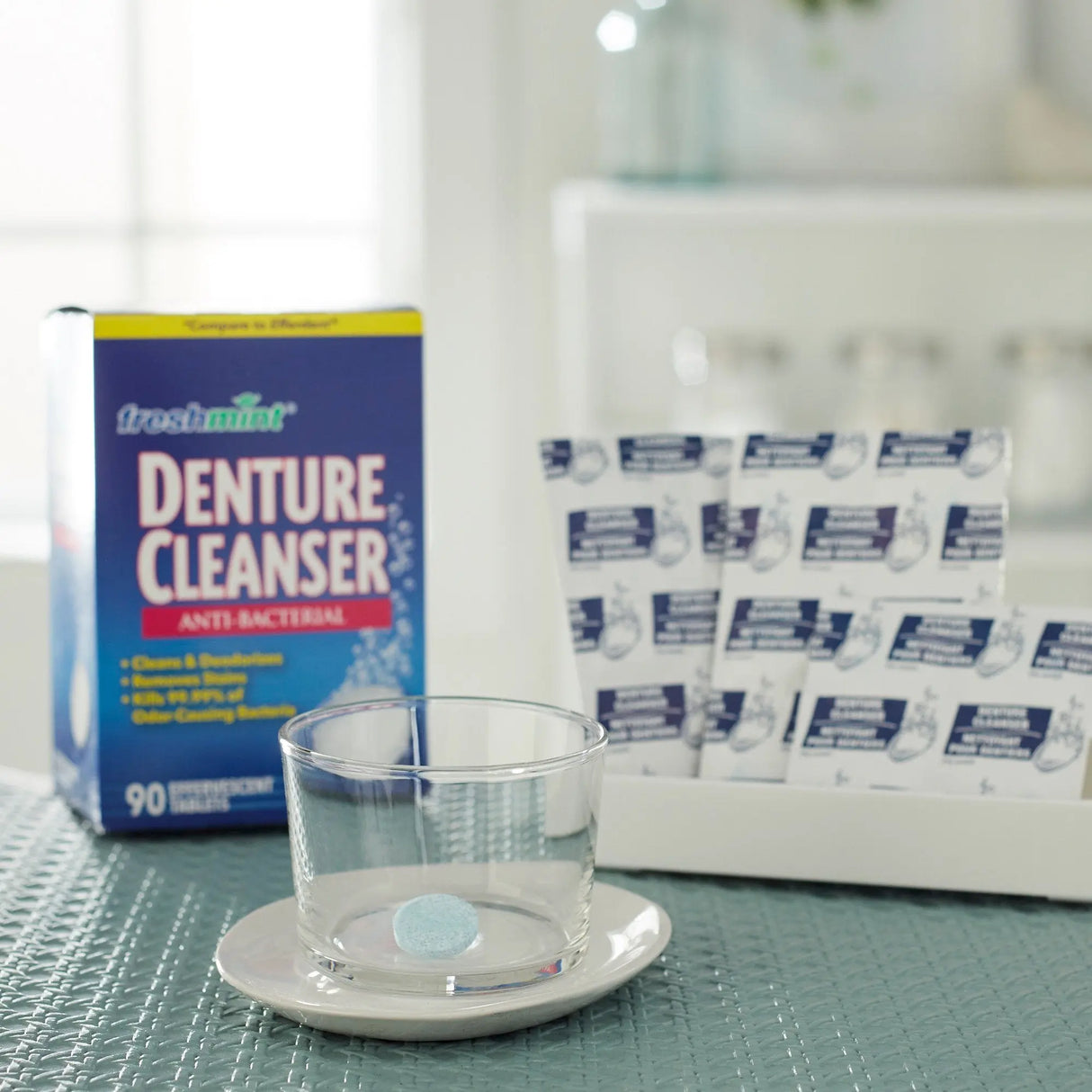 freshmint® Denture Cleanser Anti-Bacterial Tablets Freshmint®