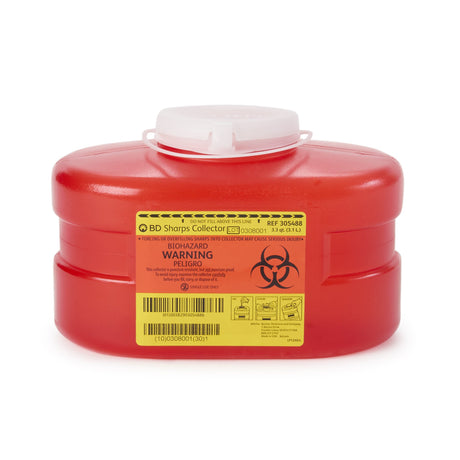 CONTAINER, SHARPS RED 3.3QT (24/CS)