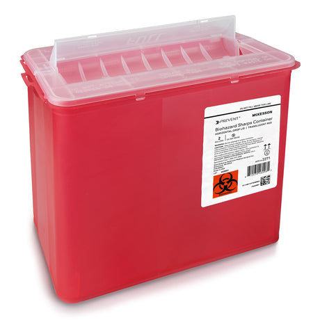 CONTAINER, SHARPS RED 2GL (20/CS)