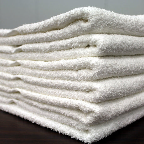 Royal Gold Foundations White Bath Towel, 20 x 40 Inch Royal Gold Foundations