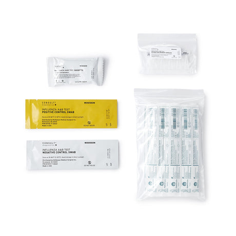 TEST KIT, INFLUENZA A & B CONSULT CLIA WAIVED (25TEST/KIT)