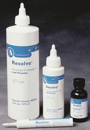 Resolve® Low Viscosity Immersion Oil, 1-ounce bottle Resolve®