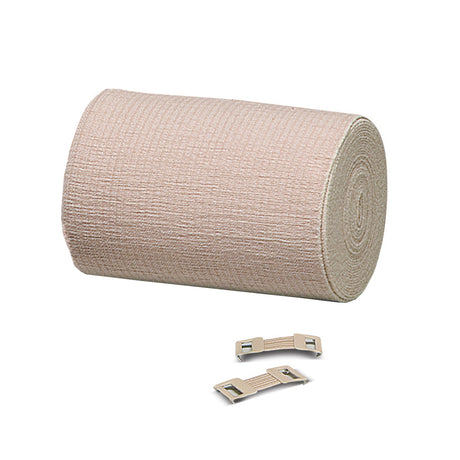 REB® LF Clip Detached Closure Elastic Bandage, 6 Inch x 5 Yard REB® LF