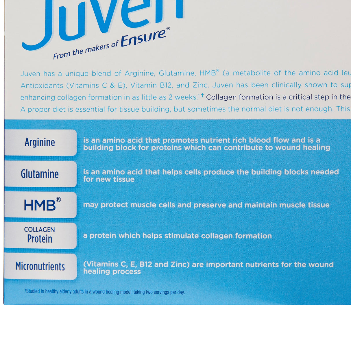 JUVEN, PDR UNFLV 0.82OZ PKT (30PK/BX 6BX/CS)