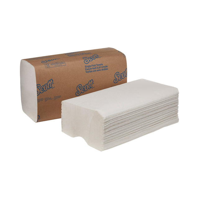 Scott Paper Towel, Single-Fold, 9.3" x 10.5" Scott®