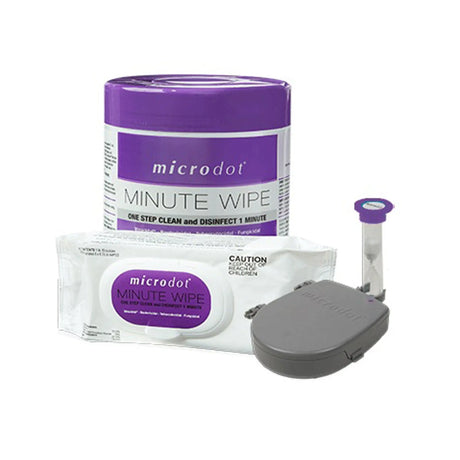 microdot® Minute Wipe, 60 Count Flat Pack microdot® Minute Wipe