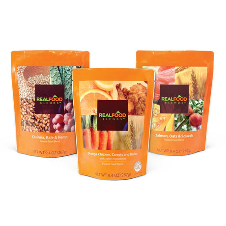 Real Food Blends™ Variety Pack Pureed Food Blend for Tube Feeding, 9.4-ounce pouch Real Food Blends®