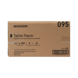 PAPER, TABLE POLY PERF WHT 18"X125' (9RL/CS)