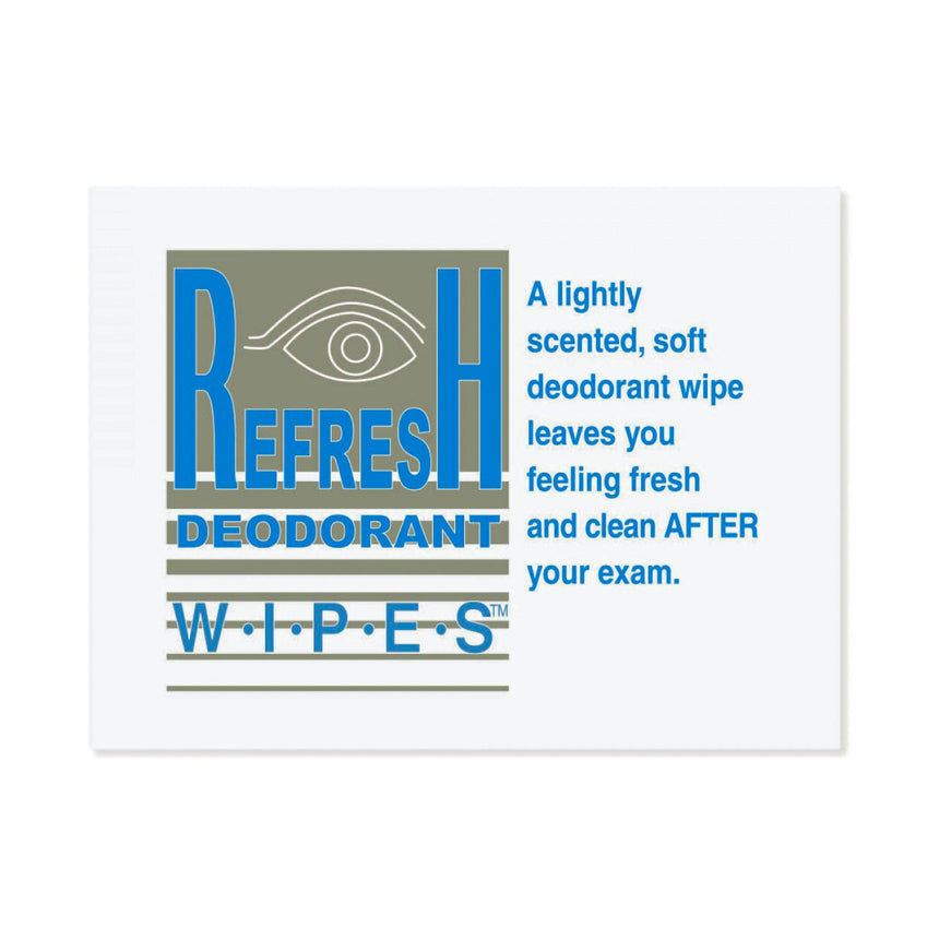 Refresh Deodorant Wipes™ Mammography Wipe PDC® Refresh Deodorant Wipes™