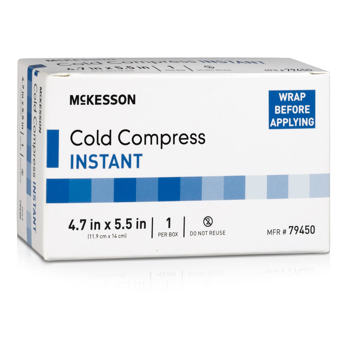 ICE PACK, INSTANT COLD COMPRESX4" (10/PK)