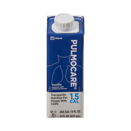 Pulmocare® 1.5 Cal Vanilla Therapeutic Nutrition for People with COPD, 8-ounce carton Pulmocare®