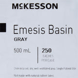BASIN, EMESIS GRAPHITE 500ML (250/CS)