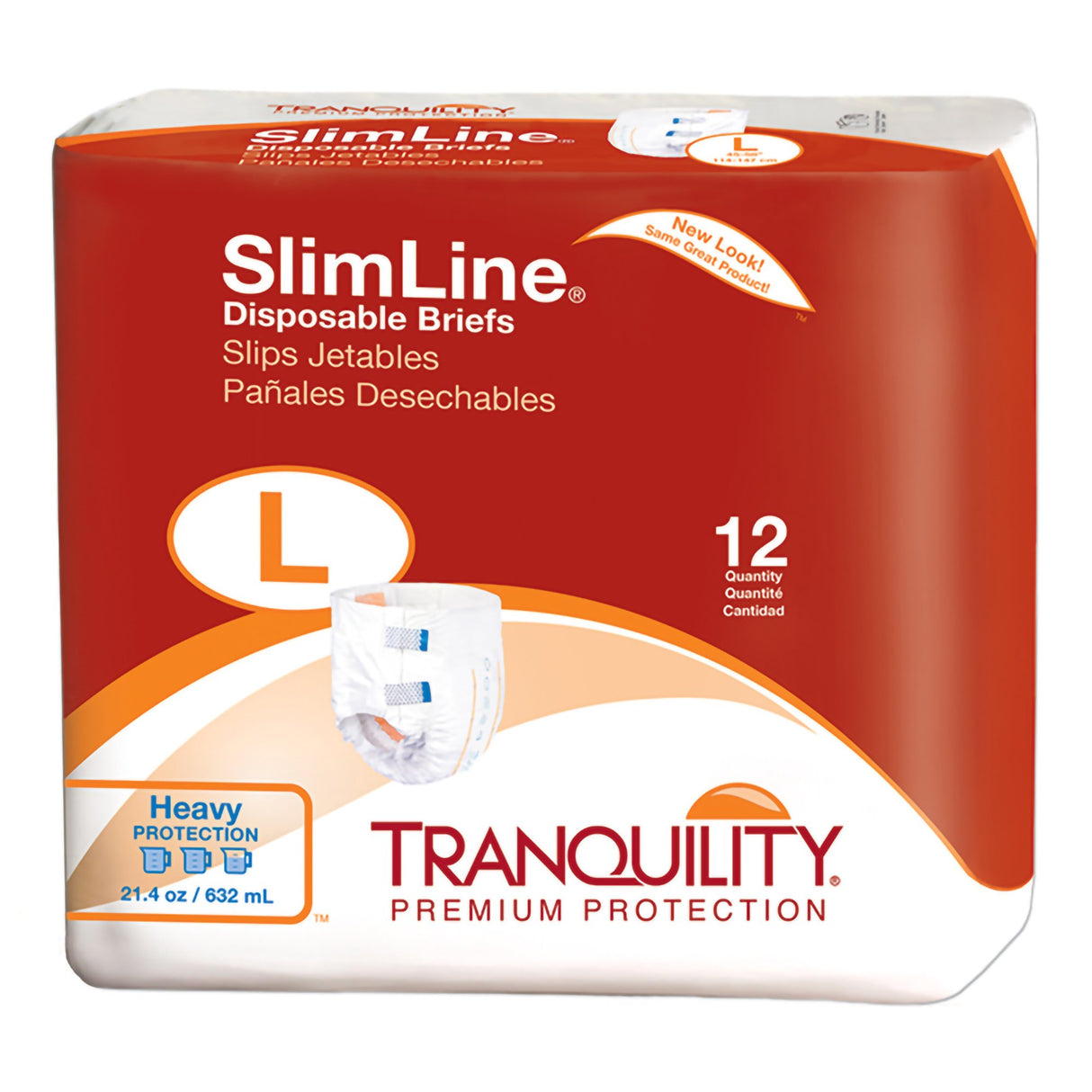 Ships Free] Tranquility SlimLine Disposable Briefs, Heavy