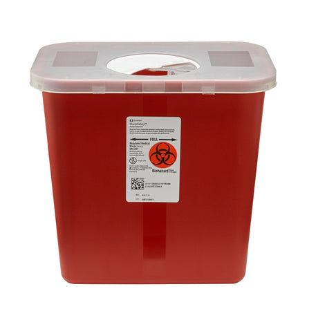 CONTAINER, SHARPS RED 2GL W/LID (20/CS)