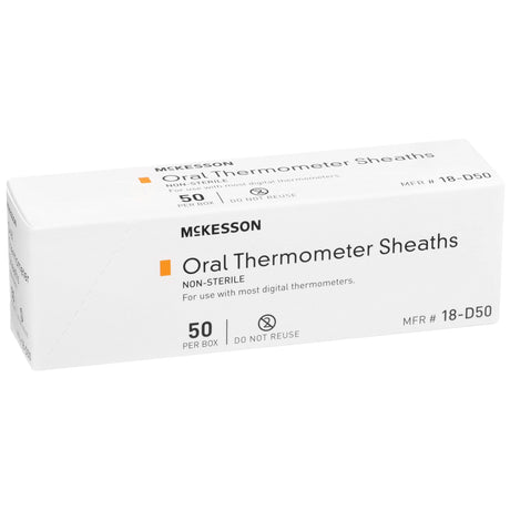 SHEATH, THERMOMETER ORAL DIGITAL (50/BX 100BX/CS)