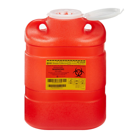 CONTAINER, SHARPS RED 8.2QT (12/CS)