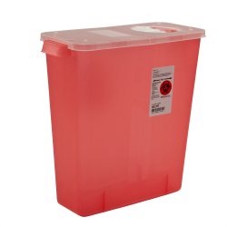 CONTAINER, SHARPS TRANS RED 3GL (10/CS)
