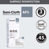 Sani-Cloth® AF3 Surface Disinfectant Cleaner Wipes, X-Large Individual Packet Sani-Cloth® AF3