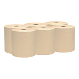 Scott Paper Towels, Hardwound Roll, Brown, 8" x 800' Scott®