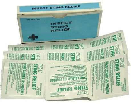 Insect Sting Wipes  Bx/10 Movility LLC- CM